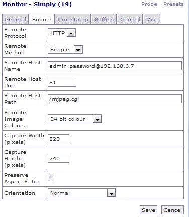 Config, When add another Cam