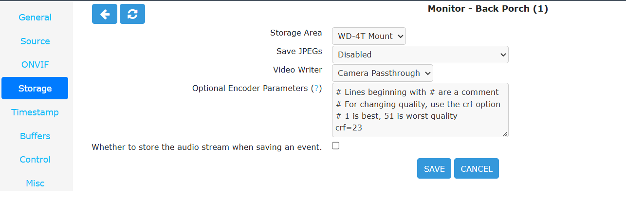 Zoneminder Storage Settings.png